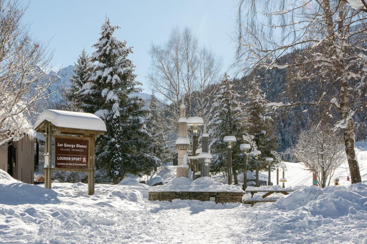 Residence Les Gourgs Blancs - 80M Des Pistes Génos Zewnętrze zdjęcie