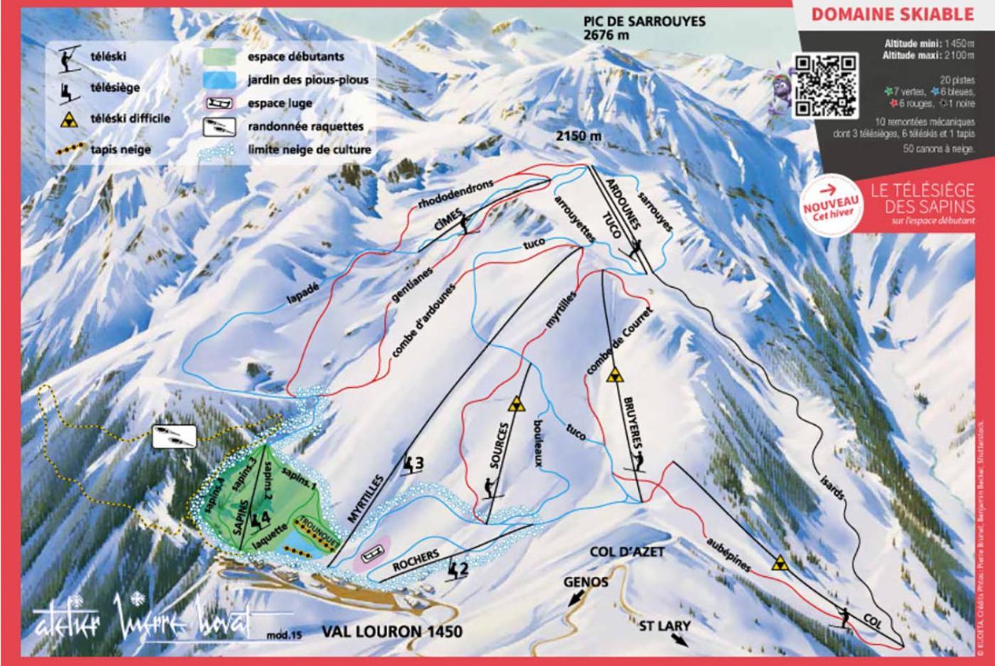 Residence Les Gourgs Blancs - 80M Des Pistes Génos Zewnętrze zdjęcie
